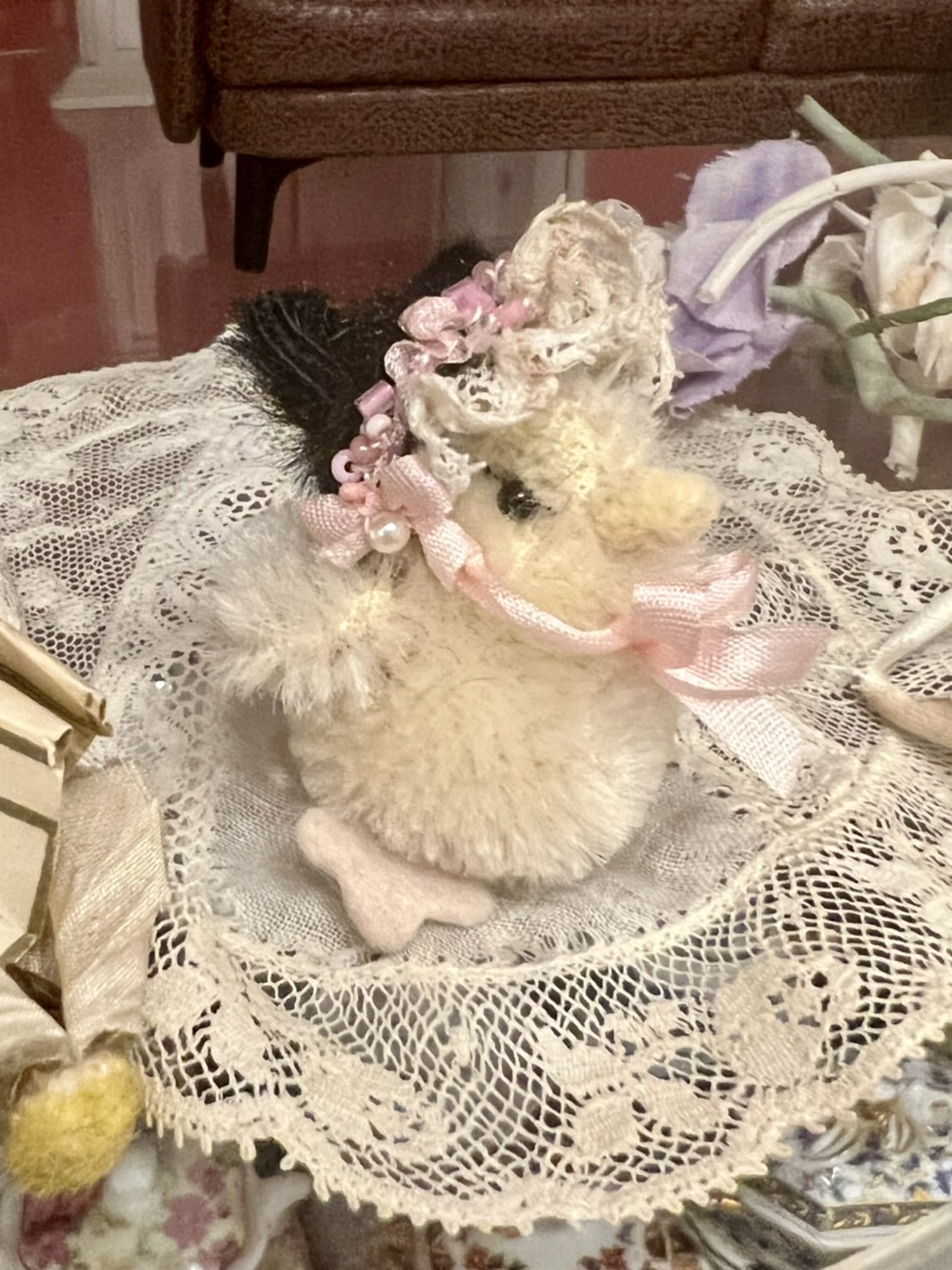 本間里美
02.ひよこ
猫耳ボンネット
7,590円
4cm