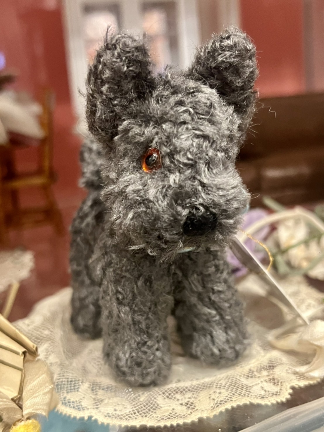本間里美 07.スコッチテリア 8,250円 10×10cm